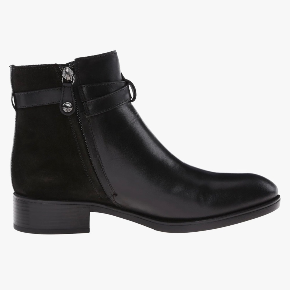 Geox Women's Felicityabx10 Black Business Casual Comfy Waterproof Boots EU 38 - Picture 3 of 15